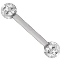 Wildcat Sealed Multi Jewelled - 10,0 mm, Kristallklar, 4,0 mm
