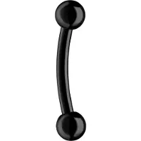 Wildcat Basic Micro Bananabell - lävistyskoru - 1,2 mm, 6,0 mm, 3,0 mm, Musta metalli