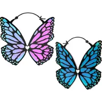 Wildcat Butterfly -korvarenkaat (pari)