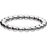 Wildcat Bubble-sormus - Hopeinen metalli, 17,0 mm