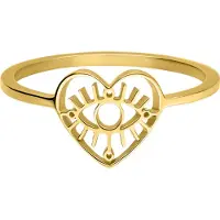 Wildcat Eye - sormus - Kultainen metalli, 17,0 mm