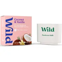 Wild Natural Deodorant Refill Coconut & Vanilla 40 g