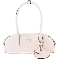 GUESS Isobel Sml Shoulder Satchel - Pink - ONE SIZE