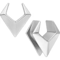 Wildcat Ear Saddles Arrow<!--63d6088631897--> - Hopeinen metalli, 8,0 mm