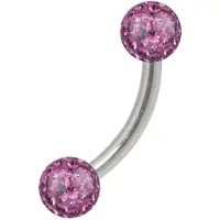 Wildcat Sealed Multi Jewelled Bananabell - 10,0 mm, Fuksija, 4,0 mm