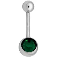Wildcat Jewelled Bananabell - napakoru - 1,6 mm, 8,0 mm, Smaragdin vihreä