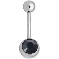 Wildcat Jewelled Bananabell - napakoru - 1,6 mm, 12,0 mm, Musta
