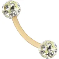 Wildcat Sealed Multi Jewelled Bananabell - 1,2 mm, 8,0 mm, Narzissengelb, 3,0 mm