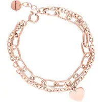 Wildcat Heart Bracelet - Rannekoru - Ruusukultainen metalli