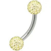 Wildcat Sealed Multi Jewelled Bananabell - 10,0 mm, Narcisa, 4,0 mm