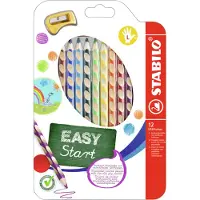Stabilo Värikynät - EasyColors - Vasen - 12 kpl. - Monivärinen - - OneSize - Värityssarjat
