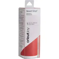 Cricut Joy Smart Vinyl Permanent 14x122cm (Tomato Red)