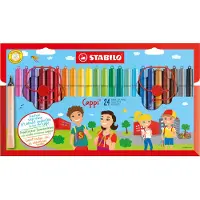 Stabilo Tussit - Cappi - 24 kpl. - Monivärinen - - OneSize - Tussit