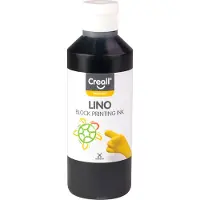 Creall Lino Blockprint Paint Black 250ml