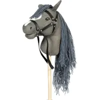 ByAstrup Keppihevonen - 68 cm - Harmaa - - OneSize - Lelut