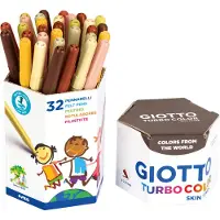 Giotto Turbo Color Skin Tones Pot 32 pcs