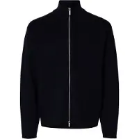 Selected Teller Relaxed Fit Pulloveri Vetoketjulla