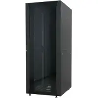 Intellinet 715744, Seinään asennettava laitekehikko, 32U, 2000 kg, Säädettävät jalat, 83 kg, Musta