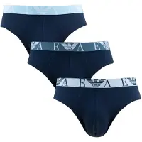 Emporio Armani for man. EM000258_AF20668 Set 3 Prest navy briefs (XXL), Homewear, Cotton