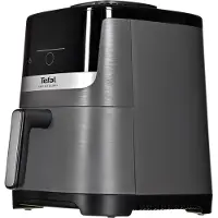 Tefal Easy Fry Silence EY551HE0 rasvakeitin Yksittäinen 5 L erillinen kuumailmakeitin Musta, harmaa, ruostumaton teräs