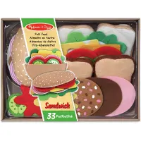 Melissa & Doug Felt Food Play Sandwich Set