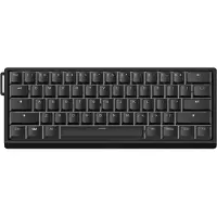 Wooting 60HE V2 -näppäimistö - ANSI Non Split Spacebar - Black Aluminum
