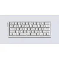 Wooting 60HE V2 -näppäimistö - ANSI Split Spacebar - Silver Aluminum