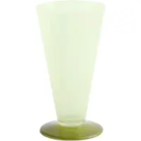 HAY Conical maljakko Light green-dark lime, small