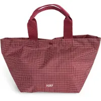 HAY Grid Everyday Bag laukku Burgundy, mini