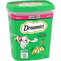 Dreamies 4x350g Mega Tub kissanminttu -kissanherkut