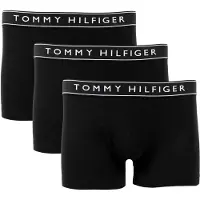 Tommy Hilfiger Underwear Bokserishortsit musta / valkoinen