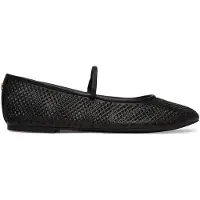 Ralph Lauren Nauhaballerina 'JAYNA' musta