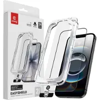 Crong EasyShield 2-Pack - Tempered Glass for iPhone 17e / 16e / 14 / 13 / 13 Pro (2 pieces)