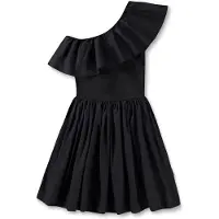 Molo GOTS Chloey Mekko Black Black 98/104 cm Musta 98/104 cm Tytöt