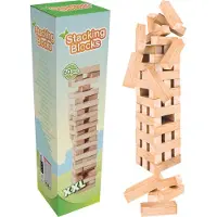 Huismerk Stacking Blocks XXL 60-osainen jätti huojuva torni