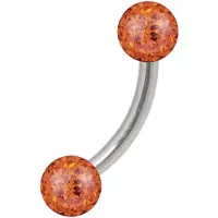 Wildcat Sealed Multi Jewelled Bananabell - 16,0 mm, Oranžna, 4,0 mm