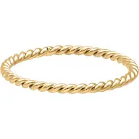 Wildcat Twisted Ring - sormus - Kultainen metalli, 18,0 mm