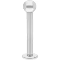 Wildcat Fine Titan Internally Labret - sisäkierteinen labret-lävistyskoru
