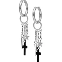 Wildcat Little Rockstar Hoops - korvarenkaat (pari) - Hopeinen metalli