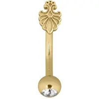 Wildcat Baroque Fan Micro Bananabell<!--641fd87b9d59f--> - 1,6 mm, 12,0 mm, Kultainen metalli