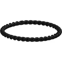 Wildcat Twisted Ring - sormus - Musta metalli, 20,0 mm