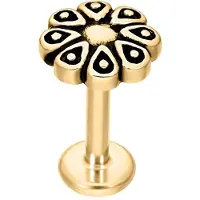 Wildcat Blossom Labret<!--640960aaefa64--> - Kultainen metalli
