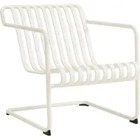 HAY Palissade Cantilever Low lounge-nojatuoli Kermanvalkoinen
