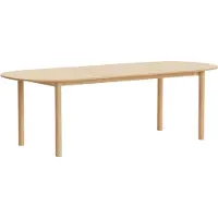 HAY Annex Pöytä Soikea 95x240 Cm Lakattu - Ruokapöydät & Baaripöydät Tammi Lacquered Oak - AF191-F294-AT16