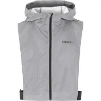 Craft Adv Lumen Short Vest Silver Reflective Urheilutakit vuorettomat S/M
