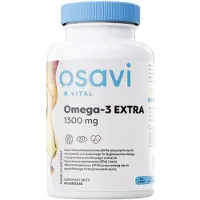 Osavi - Omega-3 Extra, 650 mg - sitruunan maku (60 kapselia)