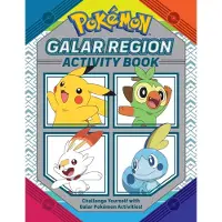 BOKUS Pokemon Official Galar Region Activity Book