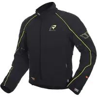 Rukka comfo-r ajotakki musta/keltainen - 50