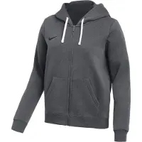 Nike Park 26 Fleece Full Zip Huppari - Harmaa/musta Nainen, koko X-Small
