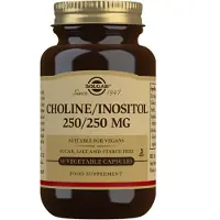 Solgar Koliini/Inositoli 250/250 mg 50 kaps. ravintolisä